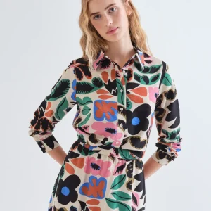 CAMISA CON ESTAMPADO NEO GARDEN