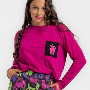 CAMISETA OVERSIZE - LA LOCA DE LOS GATOS