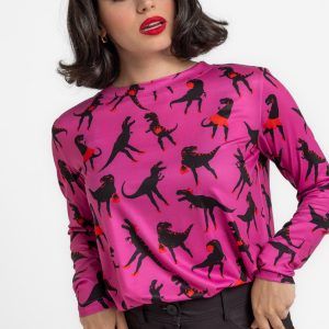 CAMISETA SENCILLA ESTAMPADA - FEM REX