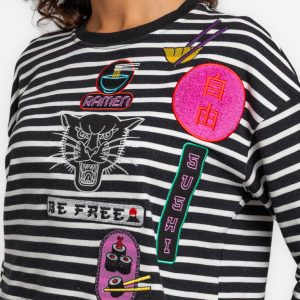 SUDADERA CORTE CROP - JAPO